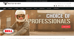 Desktop Screenshot of motofever.com