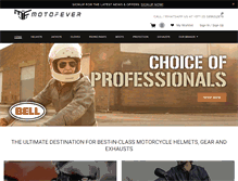 Tablet Screenshot of motofever.com